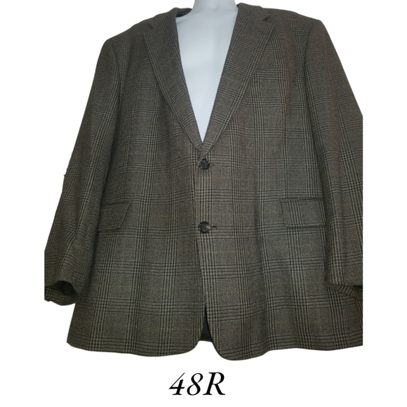 Men Blazer Jacket (48R) Evan-Piccone 100% lambswool - Picture 1 of 7